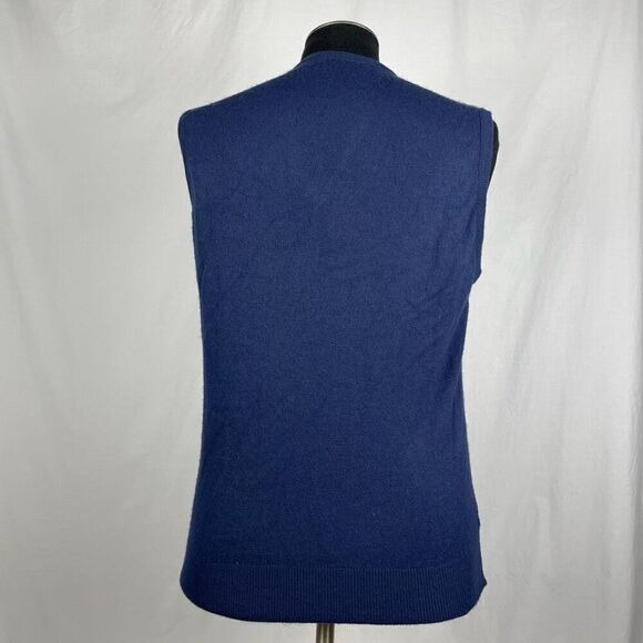 Vintage Navy Par Four Sportswear Knit Vest - Men’s L - Picture 3 of 6